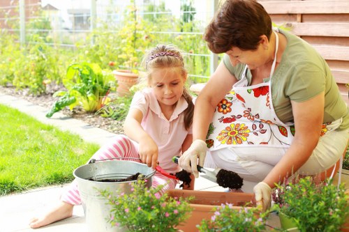 PCI-compliant garden service payment processing